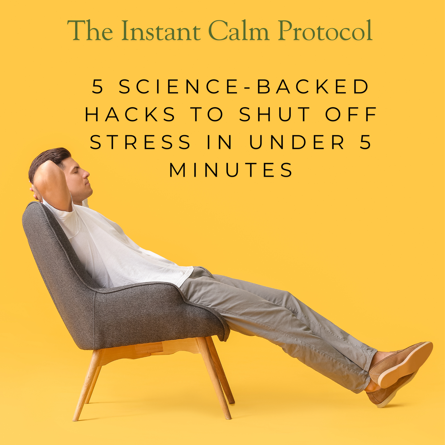 The Instant Calm Protocol: 5 Science-Backed Hacks to Shut Off Stress in Under 5 Minutes